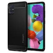 Pokrowiec Spigen Rugged Armor czarny do Samsung Galaxy A71