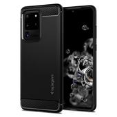 etui Spigen Pokrowiec Spigen Rugged Armor czarny do Samsung galaxy S20 Ultra