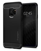 etui Spigen Pokrowiec pancerny Spigen Rugged Armor czarny do Samsung Galaxy S9