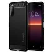 Pokrowiec Spigen Rugged Armor czarny do Sony Xperia 10 II