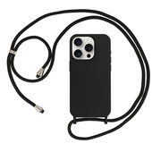 Pokrowiec Strap Silicone Case wzr 1 czarny do Apple iPhone 15 Pro