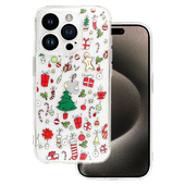 etui ze wzorem Pokrowiec �wi�teczny Christmas Clear Case wz�r 2 do Apple iPhone 15 Pro Max