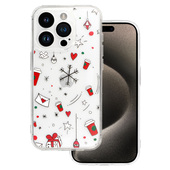 Pokrowiec �wi�teczny Christmas Clear Case wz�r 3 do Apple iPhone 13