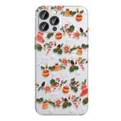 etui �wi�teczne Pokrowiec �wi�teczny zimowy wz�r �a�cuch do Samsung A52 4G