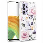 Pokrowiec Tech-protect Floral bia�y do Samsung Galaxy A33 5G