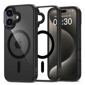 etui  magsafe Pokrowiec Tech-Protect Magmat Magsafe black-clear do Apple iPhone 16