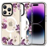 Pokrowiec Tech-Protect Magmood Magsafe wzr spring floral do Apple iPhone 15 Pro Max