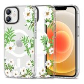 Pokrowiec Tech-Protect Magmood Magsafe wzr�r spring daisy do Apple iPhone 12 Pro