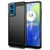 Pokrowiec Tech-Protect TpuCarbon czarny do Motorola Moto G24