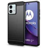 Pokrowiec Tech-Protect TpuCarbon czarny do Motorola Moto G84 5G