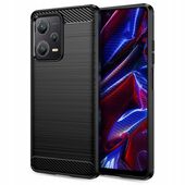 Pokrowiec Tech-Protect TpuCarbon czarny do Xiaomi Redmi Note 12 5G