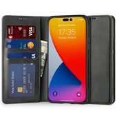 Pokrowiec Tech-protect Wallet czarny do Apple iPhone 14 Pro Max