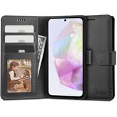 Pokrowiec Tech-protect Wallet czarny do Samsung Galaxy A35 5G