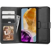 Pokrowiec Tech-protect Wallet czarny do Samsung Galaxy M15 5G