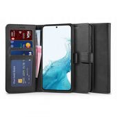 Pokrowiec Tech-protect Wallet czarny do Samsung Galaxy S22