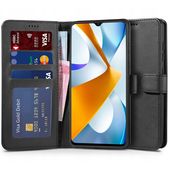 Pokrowiec Tech-protect Wallet czarny do Xiaomi POCO C40