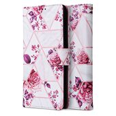 Pokrowiec Tech-protect Wallet floral rose do Samsung Galaxy A33 5G