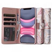 Pokrowiec Tech-protect Wallet marble do Apple iPhone 11