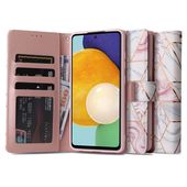 Pokrowiec Tech-protect Wallet marble do Samsung Galaxy A52s