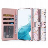 Pokrowiec Tech-protect Wallet marble do Samsung Galaxy S22