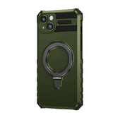 Pokrowiec Pokrowiec Tel Protect Armor Magsafe Metal Ring Case zielony do Apple iPhone 15