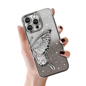 etui  ze wzorem Pokrowiec Tel Protect Butterfly Water Case srebrny do Apple iPhone 11