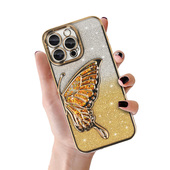 etui na ty� Pokrowiec Tel Protect Butterfly Water Case z�oty do Apple iPhone 17 Pro Max