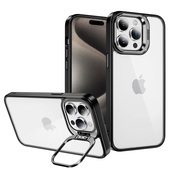 Pokrowiec Tel Protect Kickstand Case czarny do Apple iPhone 12 Pro Max