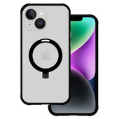 etui prze�roczyste Pokrowiec Tel Protect Magical Magsafe Stand Case czarny do Apple iPhone 14