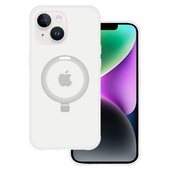 etui prze�roczyste Pokrowiec Tel Protect Magical Magsafe Stand Case srebrny do Apple iPhone 14