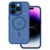 Pokrowiec Tel Protect Magnetic Splash Frosted Case granatowy do Apple iPhone 12 Pro Max