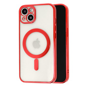 Pokrowiec Tel Protect Magsafe Luxury Case czerwony do Apple iPhone 11 Pro Max
