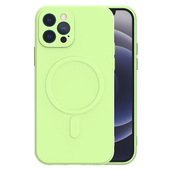 Pokrowiec Tel Protect MagSilicone Case zielony do Apple iPhone 13 Pro Max
