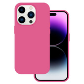 Pokrowiec Pokrowiec Tel Protect Silicone Premium malinowy do Apple iPhone 15 Pro
