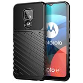 Pokrowiec Thunder Case czarny do Motorola Moto E7