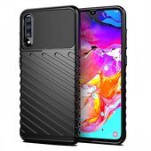 Pokrowiec Thunder Case czarny do Samsung Galaxy A70