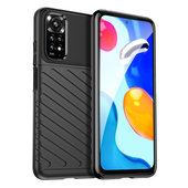 etui pancerne Pokrowiec Thunder Case czarny do Xiaomi Redmi Note 11 Pro+ 5G
