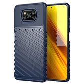 Pokrowiec Thunder Case niebieski do Xiaomi POCO X3 Pro
