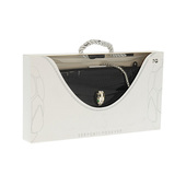 etui ze smycz� Pokrowiec Torebka Glamour czarny do Apple iPhone XS Max