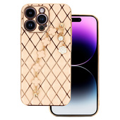 Pokrowiec Trend Case wz�r 5 jasnor�owy do Apple iPhone 8