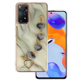 Pokrowiec Trend Case wz�r 1 bia�y do Xiaomi Redmi Note 11 Pro 5G