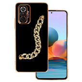 Pokrowiec Trend Case wz�r 4 czarny do Xiaomi Redmi Note 10 Pro Max