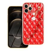 Pokrowiec Trend z �a�cuszkiem czerwony do Apple iPhone 11 Pro