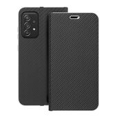 Pokrowiec Vennus Book Carbon czarny do Samsung A52 LTE