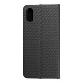Pokrowiec Vennus Book Carbon czarny do Xiaomi Redmi 9AT