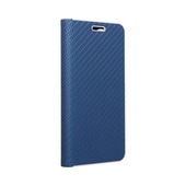 Pokrowiec Pokrowiec Vennus Book Carbon niebieski do Huawei P30 Lite