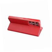Etui zamykane z klapk� i magnesem Vennus Book czerwony do Samsung Galaxy S21 FE 5G