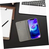 Etui zamykane z klapk� i magnesem Vennus Book srebrny do Samsung Galaxy A53 5G