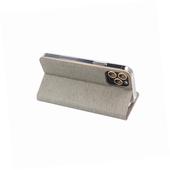 Etui zamykane z klapk� i magnesem Vennus Book srebrny do Samsung Galaxy S21 FE 5G