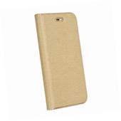 Etui zamykane z klapk� i magnesem Vennus Book z�oty do Apple iPhone 12 Pro